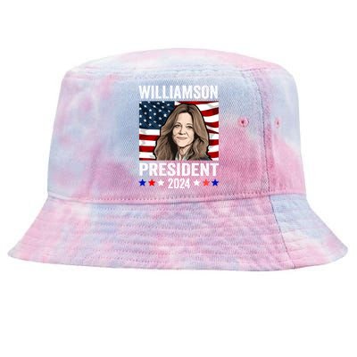 Marianne Williamson 2024 For President Election Tie-Dyed Bucket Hat