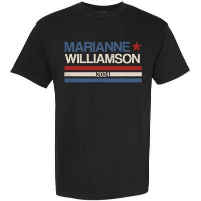 Marianne Williamson 2024 For President Election Garment-Dyed Heavyweight T-Shirt