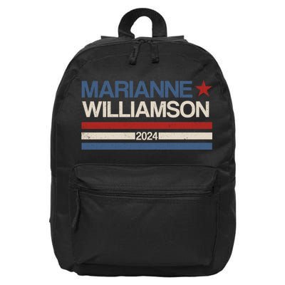 Marianne Williamson 2024 For President Election 16 in Basic Backpack