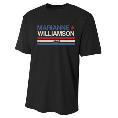 Marianne Williamson 2024 For President Election Performance Sprint T-Shirt