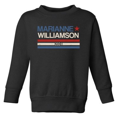 Marianne Williamson 2024 For President Election Toddler Sweatshirt