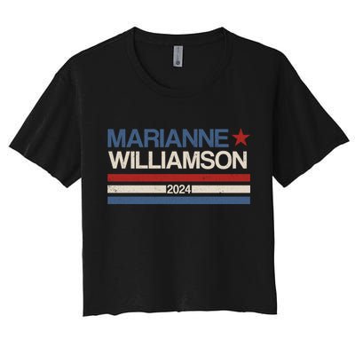 Marianne Williamson 2024 For President Election Crop Top