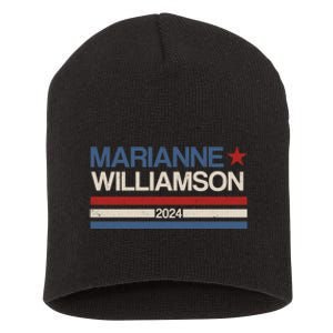 Marianne Williamson 2024 For President Election Short Acrylic Beanie