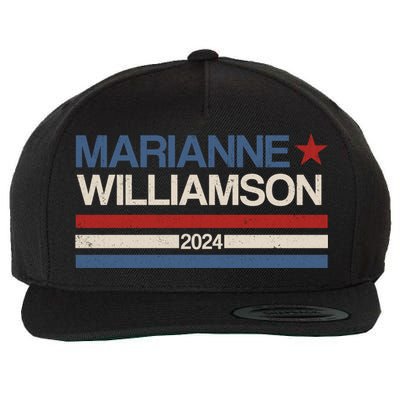 Marianne Williamson 2024 For President Election Wool Snapback Cap