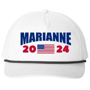 Marianne Williamson 2024 For President Election Snapback Five-Panel Rope Hat