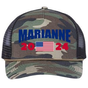 Marianne Williamson 2024 For President Election Retro Rope Trucker Hat Cap