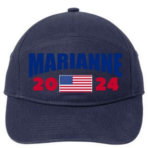 Marianne Williamson 2024 For President Election 7-Panel Snapback Hat