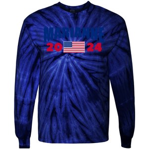 Marianne Williamson 2024 For President Election Tie-Dye Long Sleeve Shirt