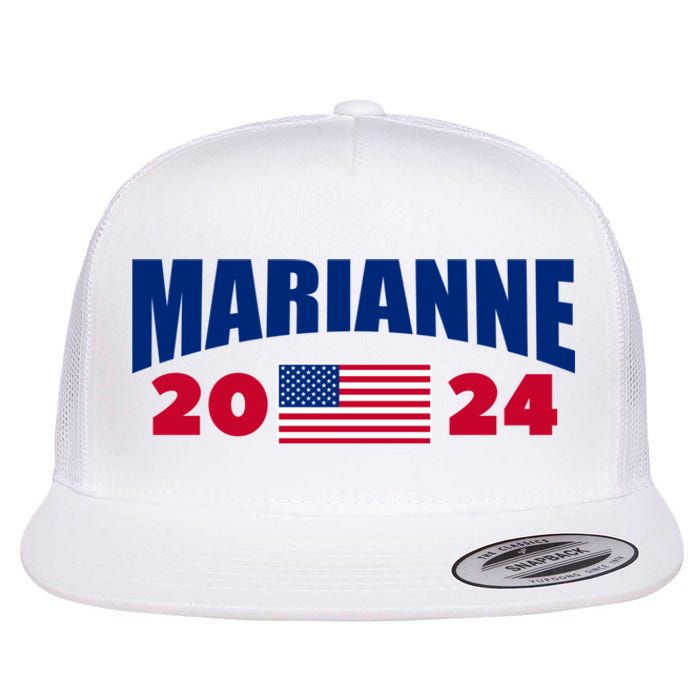 Marianne Williamson 2024 For President Election Flat Bill Trucker Hat