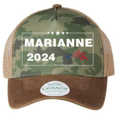 Marianne Williamson 2024 For President Election Legacy Tie Dye Trucker Hat