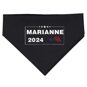 Marianne Williamson 2024 For President Election USA-Made Doggie Bandana