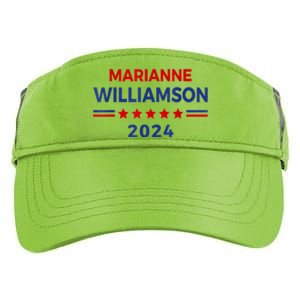 Marianne Williamson 2024 For President Election Campaign Adult Drive Performance Visor