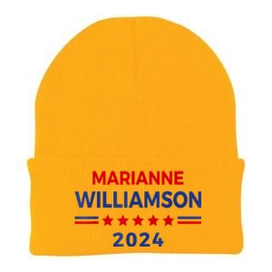 Marianne Williamson 2024 For President Election Campaign Knit Cap Winter Beanie