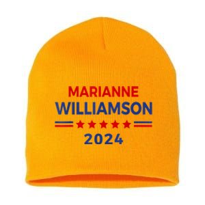 Marianne Williamson 2024 For President Election Campaign Short Acrylic Beanie