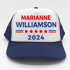 Marianne Williamson 2024 For President Election Campaign Trucker Hat