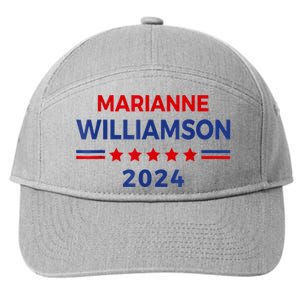 Marianne Williamson 2024 For President Election Campaign 7-Panel Snapback Hat