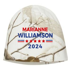 Marianne Williamson 2024 For President Election Campaign Kati - Camo Knit Beanie