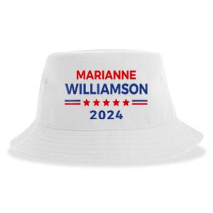 Marianne Williamson 2024 For President Election Campaign Sustainable Bucket Hat