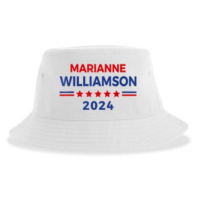 Marianne Williamson 2024 For President Election Campaign Sustainable Bucket Hat