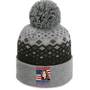 Marianne Williamson 2024 For President Election Campaign The Baniff Cuffed Pom Beanie