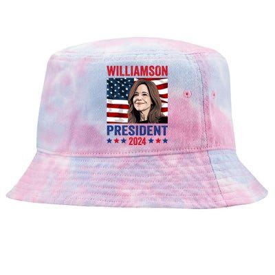 Marianne Williamson 2024 For President Election Campaign Tie-Dyed Bucket Hat