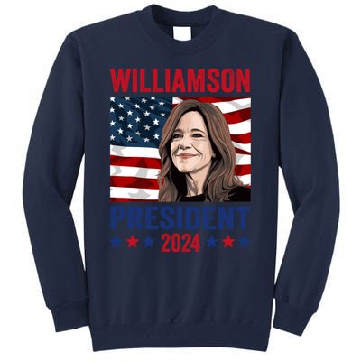 Marianne Williamson 2024 For President Election Campaign Tall Sweatshirt