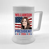 Marianne Williamson 2024 For President Election Campaign Beer Stein