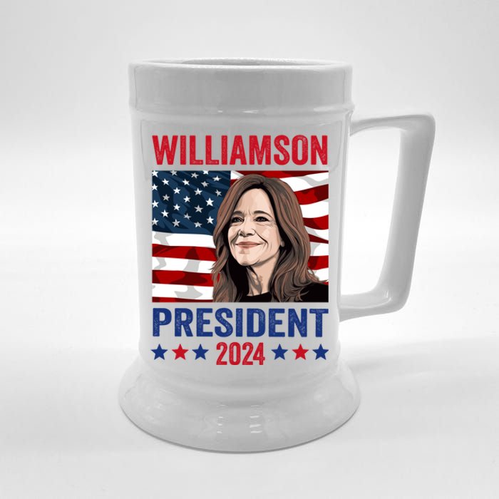 Marianne Williamson 2024 For President Election Campaign Beer Stein