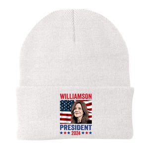 Marianne Williamson 2024 For President Election Campaign Knit Cap Winter Beanie