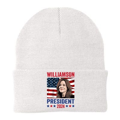 Marianne Williamson 2024 For President Election Campaign Knit Cap Winter Beanie