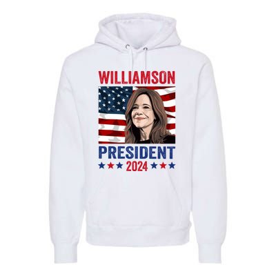 Marianne Williamson 2024 For President Election Campaign Premium Hoodie