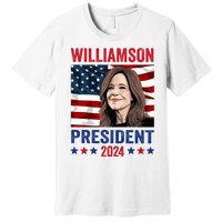 Marianne Williamson 2024 For President Election Campaign Premium T-Shirt