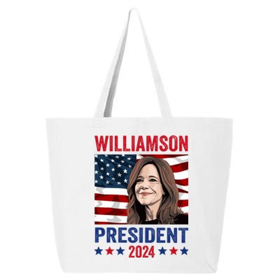 Marianne Williamson 2024 For President Election Campaign 25L Jumbo Tote