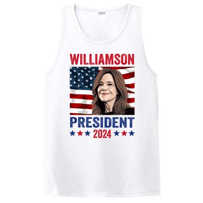 Marianne Williamson 2024 For President Election Campaign PosiCharge Competitor Tank