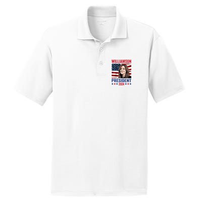 Marianne Williamson 2024 For President Election Campaign PosiCharge RacerMesh Polo