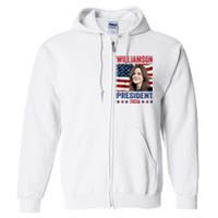 Marianne Williamson 2024 For President Election Campaign Full Zip Hoodie