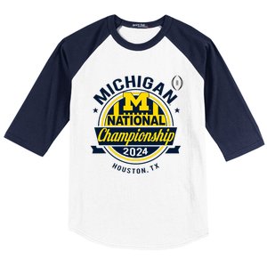 Michigan Wolverines_ 2024 Cfp National Championship Baseball Sleeve Shirt