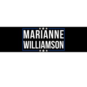 Marianne Williamson 2024 Presidential Election Williamson 2024 Bumper Sticker