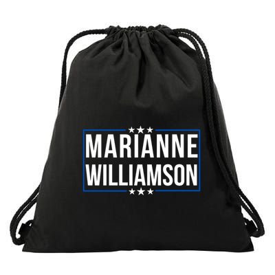 Marianne Williamson 2024 Presidential Election Williamson 2024 Drawstring Bag