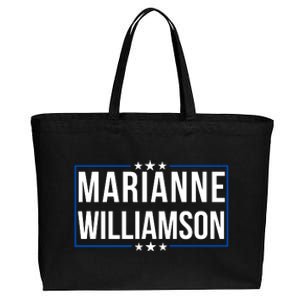 Marianne Williamson 2024 Presidential Election Williamson 2024 Cotton Canvas Jumbo Tote