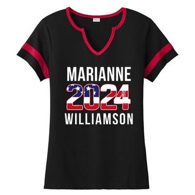 Marianne Williamson 2024 President Men Women Williamson 2024 Ladies Halftime Notch Neck Tee