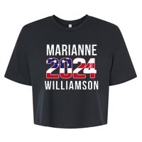 Marianne Williamson 2024 President Men Women Williamson 2024 Bella+Canvas Jersey Crop Tee