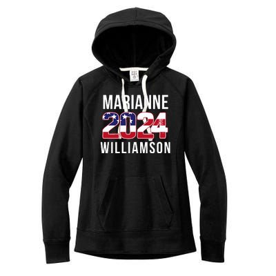 Marianne Williamson 2024 President Men Women Williamson 2024 Women's Fleece Hoodie