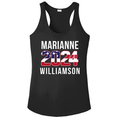 Marianne Williamson 2024 President Men Women Williamson 2024 Ladies PosiCharge Competitor Racerback Tank