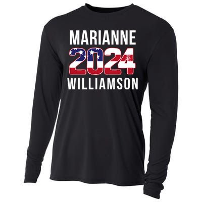 Marianne Williamson 2024 President Men Women Williamson 2024 Cooling Performance Long Sleeve Crew