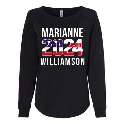 Marianne Williamson 2024 President Men Women Williamson 2024 Womens California Wash Sweatshirt