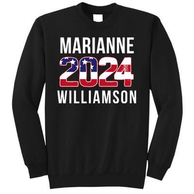 Marianne Williamson 2024 President Men Women Williamson 2024 Tall Sweatshirt