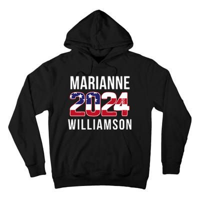 Marianne Williamson 2024 President Men Women Williamson 2024 Tall Hoodie