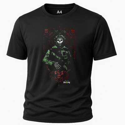 Modern Warfare 2 Ghost Playing Card Portrait Performance Shirt