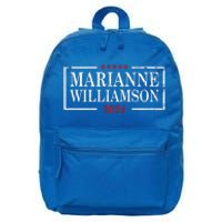 Marianne Williamson 2024 For President Election Campaig 16 in Basic Backpack